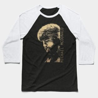 Retro Michael McDonald Baseball T-Shirt